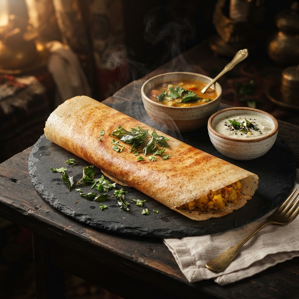 South Indian dish at Kaizen Diners